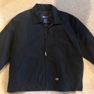 Dickies Lined Quilted Eisenhower black jacket